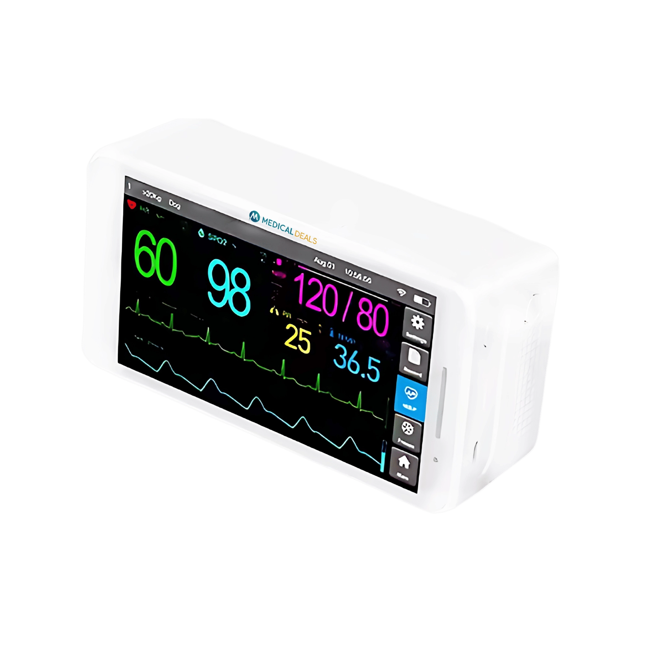 Veterinary Patient Monitor MD-VM-1000-side view
